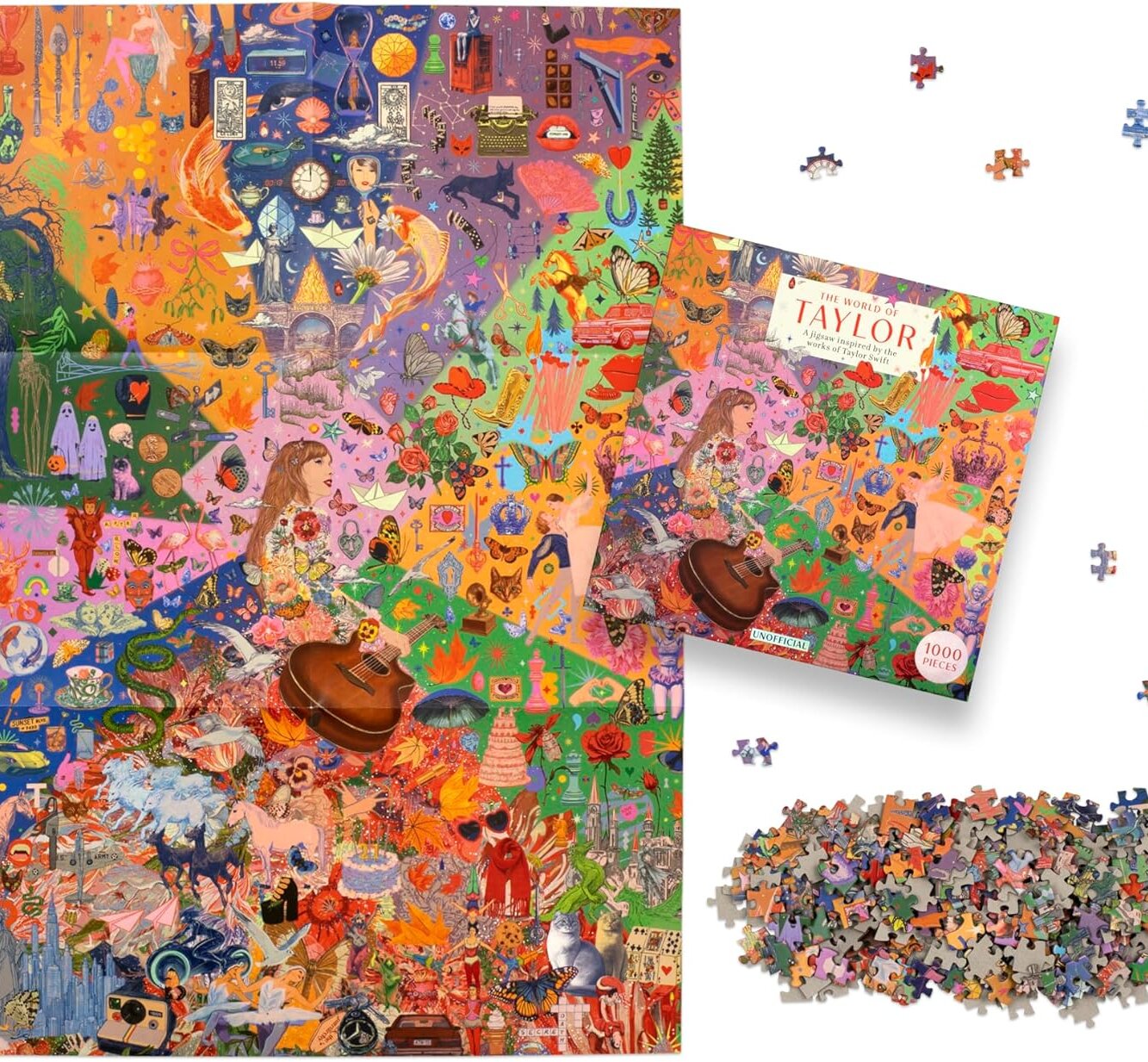 The world of taylor - 1000 piece puslespil
